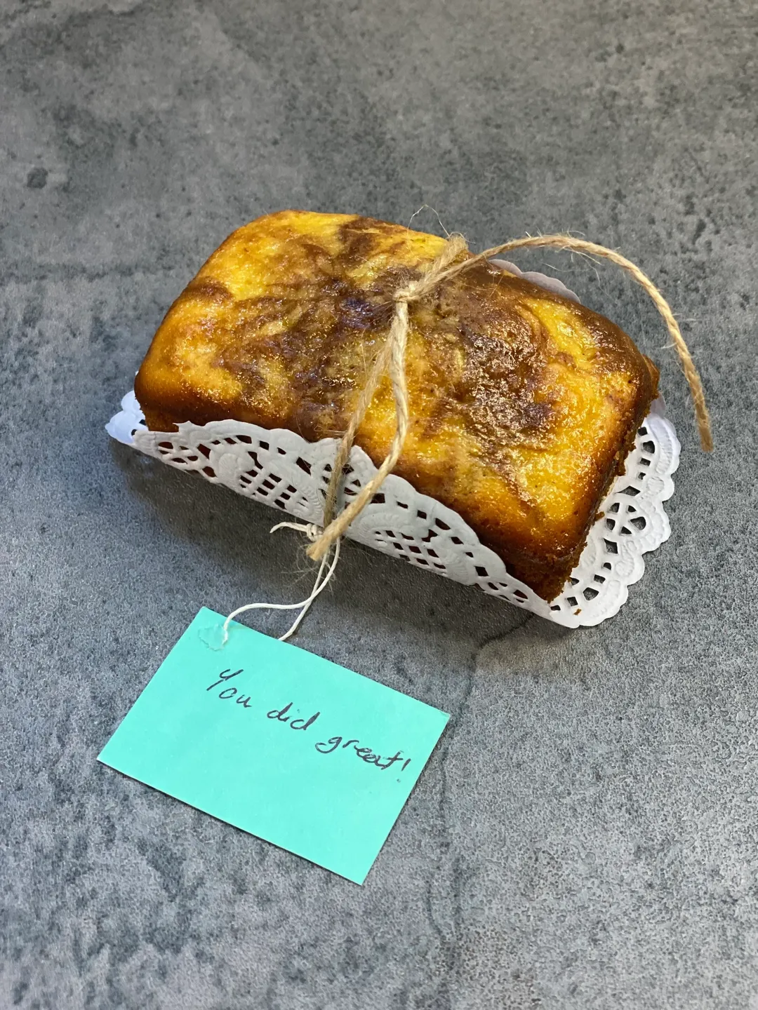 A banana cake