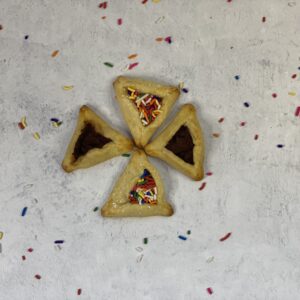 Four triangle cookies