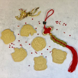 Three Flour Chinese New Year Cookies