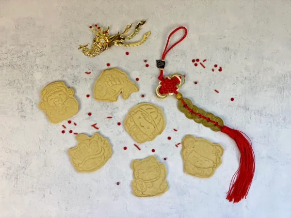 Three Flour Chinese New Year Cookies